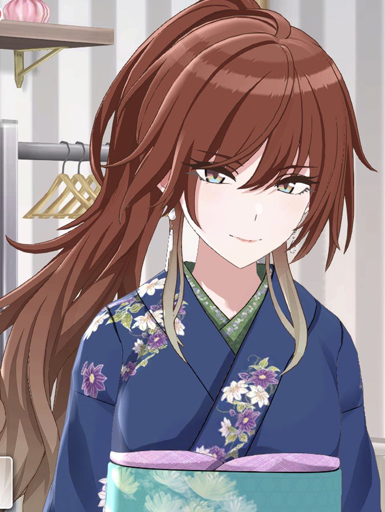 Rose_Tiara_'s tweet photo. ランダムコーデが仕事してくれたおかげ^ㅠ  ̫ ㅠ^髪飾りあうのがなくてちょっと残念だけどᐡ𖦹 ·̫ 𖦹ᐡ夏祭り行くより二人で線香花火ゆっくりしたいね(ˆ꜆ .  ̫ . )꜆♡
#緋田美琴 #シャニソン #シャニソンスクショ https://t.co/A6KLxQYRhm