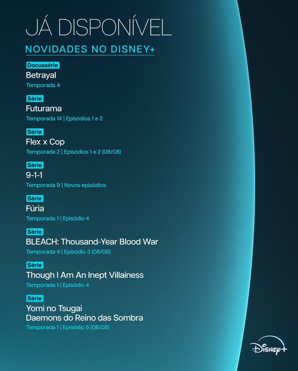 DisneyPlusBR's tweet photo. Entre uma série aconchegante e um thriller viciante. 👀🔪
Escolhemos os dois! Tudo isso e muito mais, só no #DisneyPlus. https://t.co/BUjfLW9wwa
