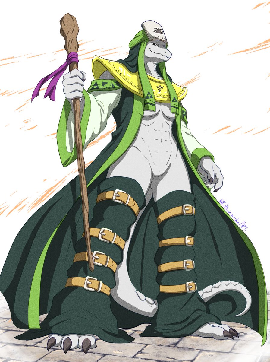 kibawanko's tweet photo. リザードメイジ / Lizard Mage
#ShiningForce https://t.co/b8G64VyNQm