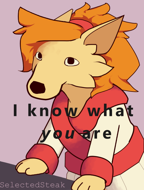 SelectedSteak's tweet photo. Ceroba knows what you are #UndertaleYellow https://t.co/DQejPpn7Qj