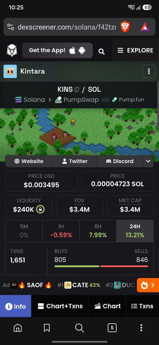 stormix21's tweet photo. Doing everything to increase my exposure to @PlayKintara as i believe $KINS is free here.

*Bought 100k+ $KINS today✅️
*Grinding venomweaver for hours✅️
*Spreading words and conviction✅️ https://t.co/XnSfx5Y6Ni