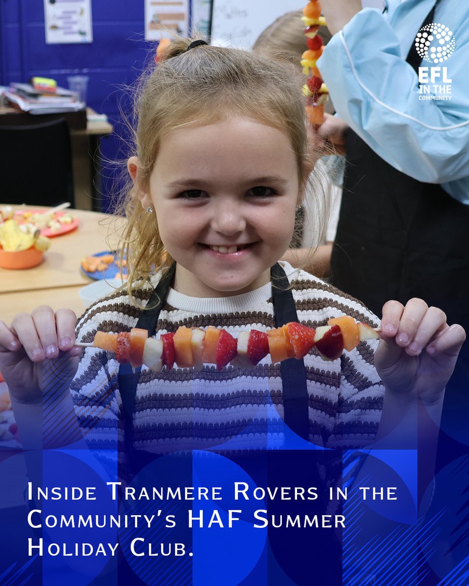 EFL's tweet photo. Plenty of fun at @TRFCCommunity's HAF Summer Holiday Club, with games, sport and activities for everyone to enjoy! โ๏ธ
#EFLintheCommunity https://t.co/DvP3YPHUGR