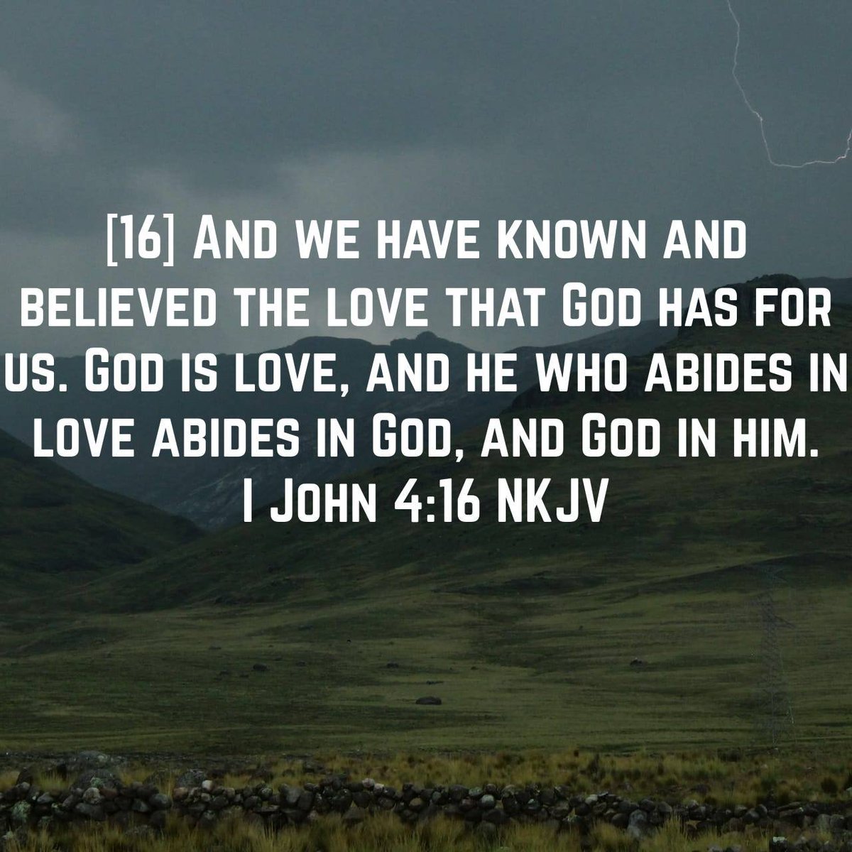 LEGOladz's tweet photo. I John 4:16 NKJV
[16] And we have known and believed the love that God has for us. God is love, and he who abides in love abides in God, and God in him.

https://t.co/rs0obV5gKL https://t.co/2rR7gGUX8f