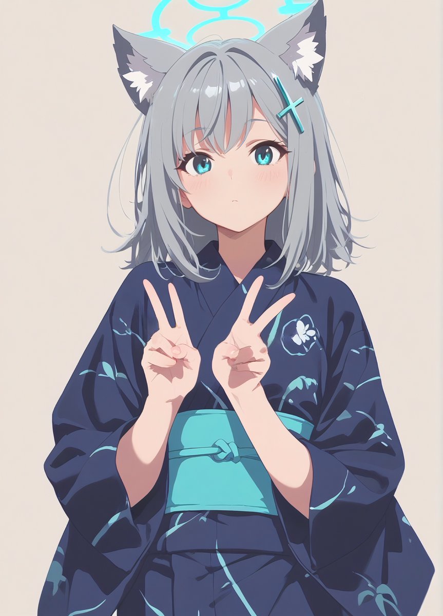 kinugasa_type's tweet photo. おはようございます！
今日から休みの方、やりましたね、ブイっ

ブルーアーカイブ　Blue Archive
#砂狼シロコ https://t.co/IEcIv268l8