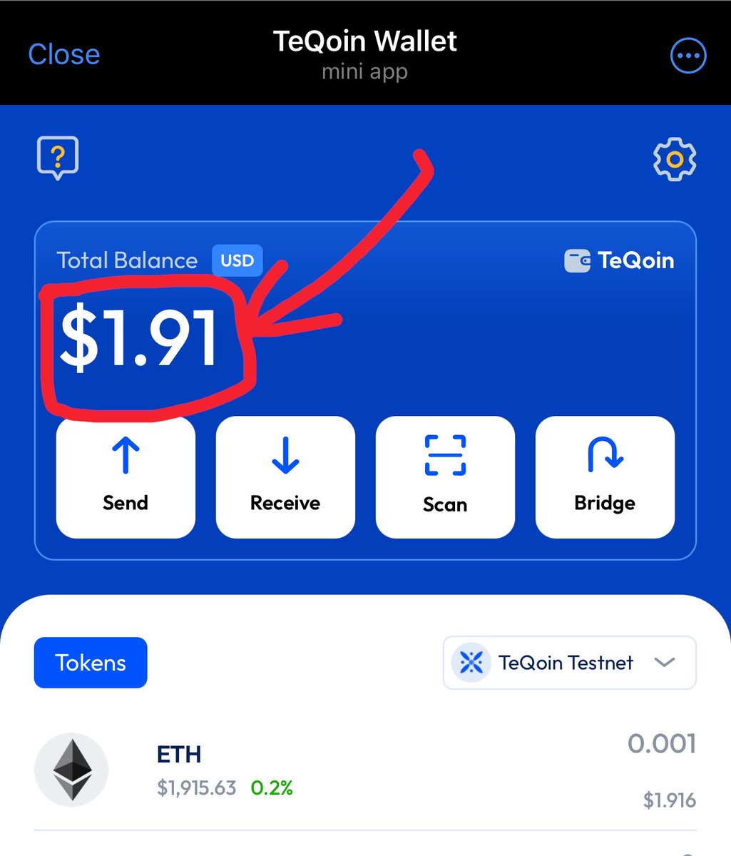 Solutionsparkdm's tweet photo. $TeQoin Testnet Airdrop update. 

Each Transacion = 1,000 Points ( Airdrop )🤑🤑

🚀Claim Faucet !!  👇 https://t.co/Mx3joM8i15
- Enter Your TeQoin Wallet address

- Make transaction to others wallet 
( You can use this to send : 0xF909d0724564Dbf6426372580AA40E045e5cE9b0  )

* Share your wallet addres in comment to receive txn from others 🖤🥰

🚀 Join This Airdrop: https://t.co/Gco2DkHAAf