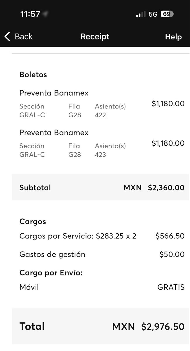 daniexdelicate's tweet photo. hola! tengo dos boletos en general C para el lunes 10 de agosto a precio de ticketmaster! me pueden mandar DM si están interesados! #togethertogethermexicocity https://t.co/M6VMKZ9pXg