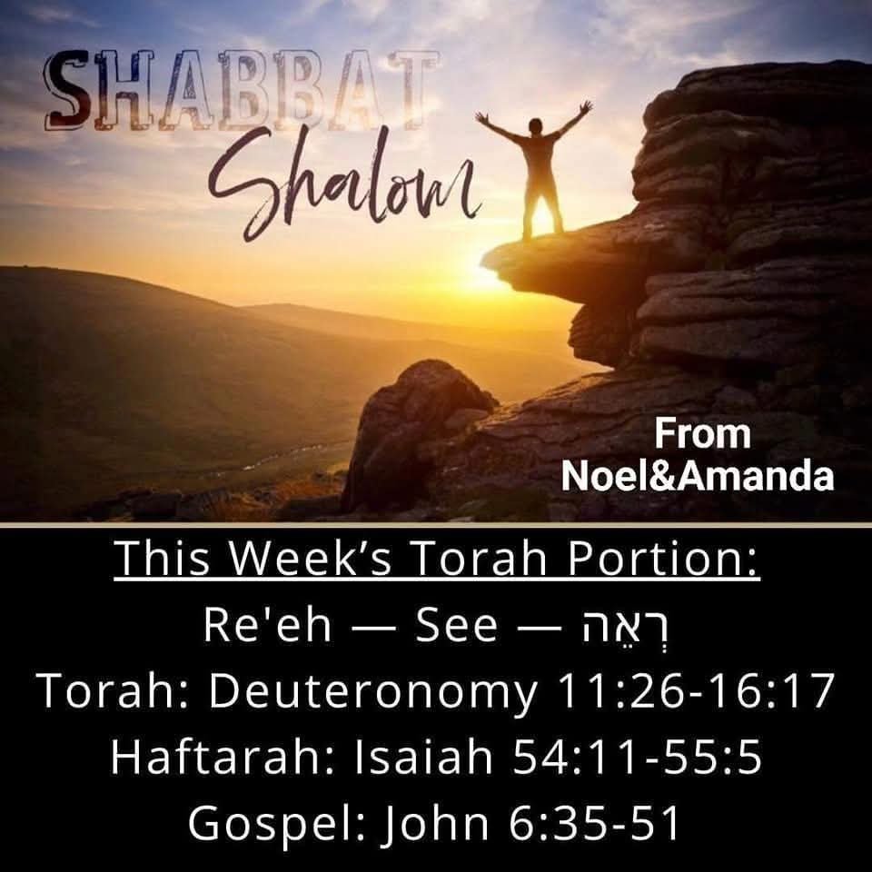 noel_jonkers's tweet photo. Shabbat Shalom to all our family and friends around the world!
Re'eh - See/ponder/consider what YAHUAH has set before you.
#TorahPortion #Reeh
#WeeklyTorahPortion https://t.co/2UcuKazI3Z