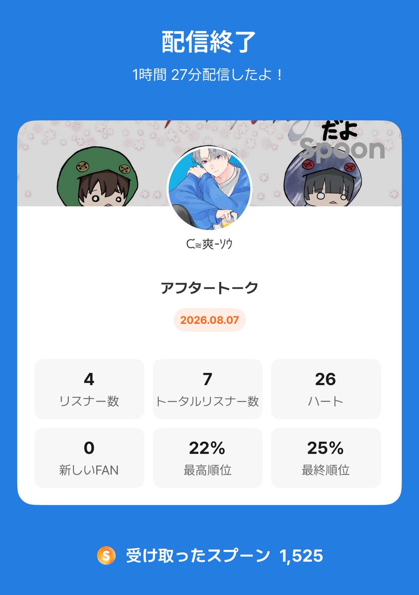soukun_217's tweet photo. 🫧🥂アフタートーク枠🫧🥂

3年6ヶ月愛してくれてる子に見してもらいました〜𓈒𓏸❕
ひまわり🌻 かわいいっしょ！！

／
 8/8の18時頃に特大告知するよー！
  お楽しみにーっ！！！
＼ https://t.co/1j2xBF393C