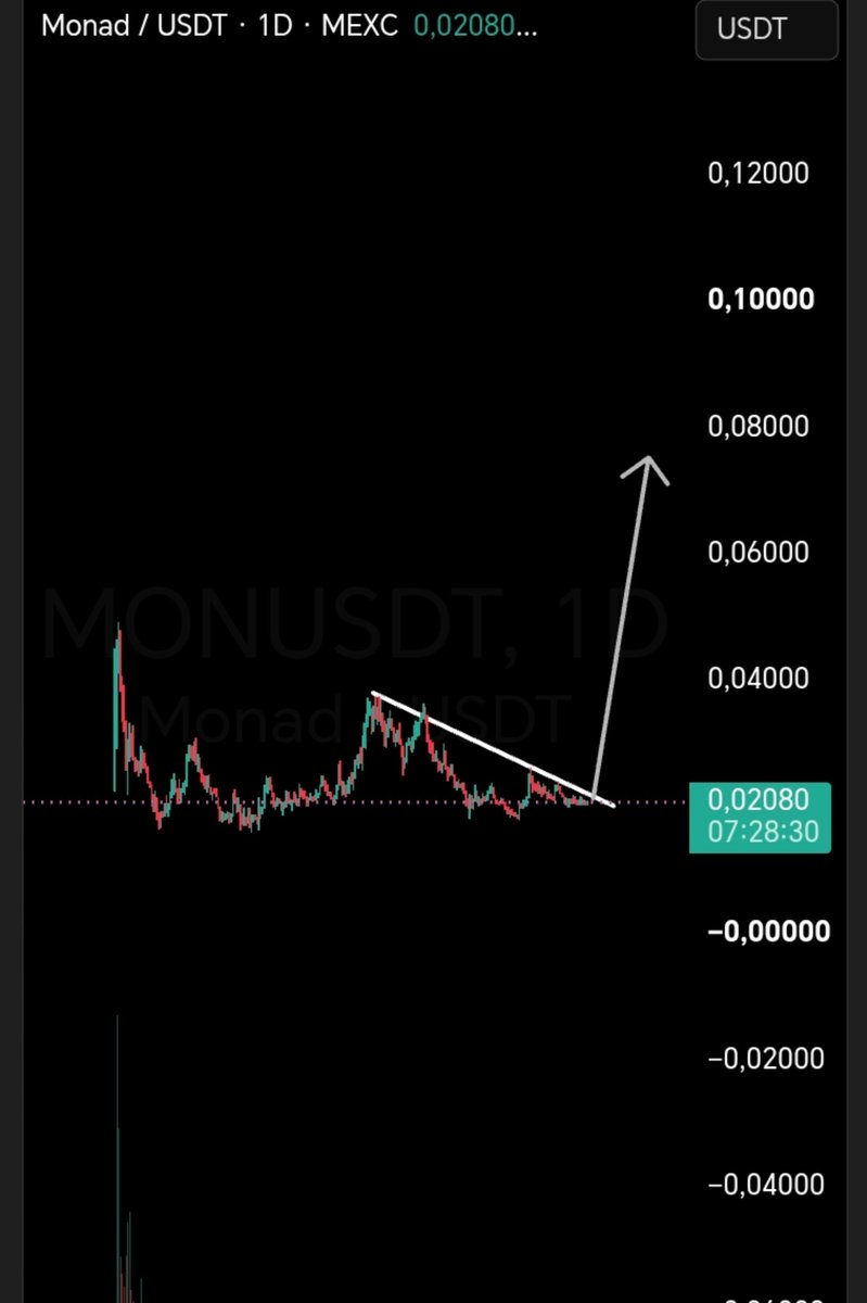 Forgeyn_c's tweet photo. Come on MON you're already warming up for a trip.
I'll add a little bit of $MON, also a little bit of $JAMES and also $PANAL
I feel very optimistic about the @monad chain https://t.co/9HDPwBhFHA
