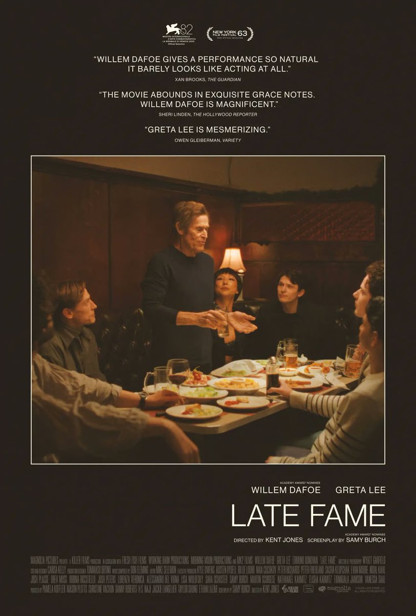 FilmLinc's tweet photo. "A story of a certain sort of wistful foolishness, affectionately told..."

Now a @nytimes Critic's Pick, Kent Jones's LATE FAME is currently playing daily at FLC!

View showtimes and secure 🎟️ at https://t.co/orJr64QOCS

Read @alissamarie's review: https://t.co/I8nc3st2YH https://t.co/n741TVww1h