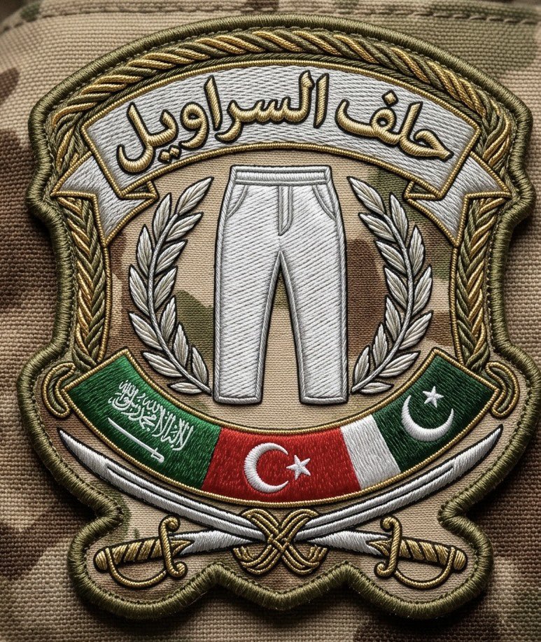 arrow_ae7's tweet photo. حلف السراويل😂
القسم :

اقسم بالله ان احمي سروالك وأذود عنه بسروالي وان نحمي سراويلنا برا وبحرا وجوا وفي الخنادق والفنادق والسراديب 
سروال 
سروال
سروال https://t.co/9ktifxkqRg