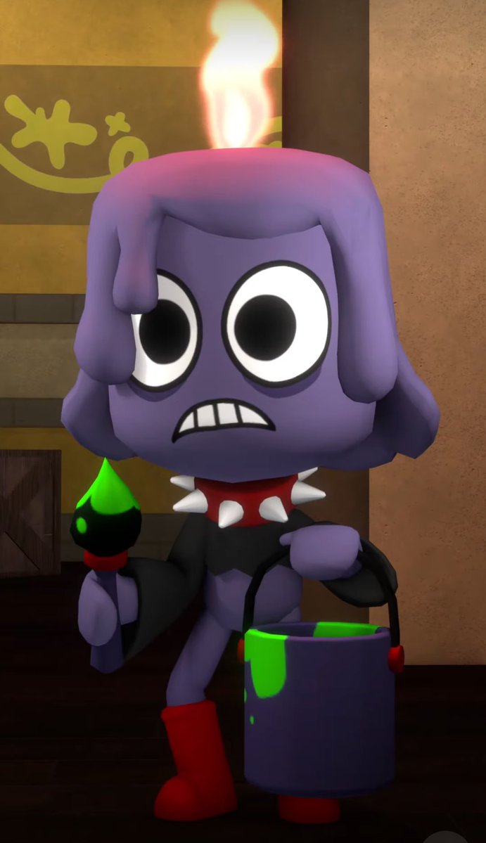 swoodenheyheyy's tweet photo. possibly the worst dandys world character design of all time https://t.co/Dyawi3KVMP