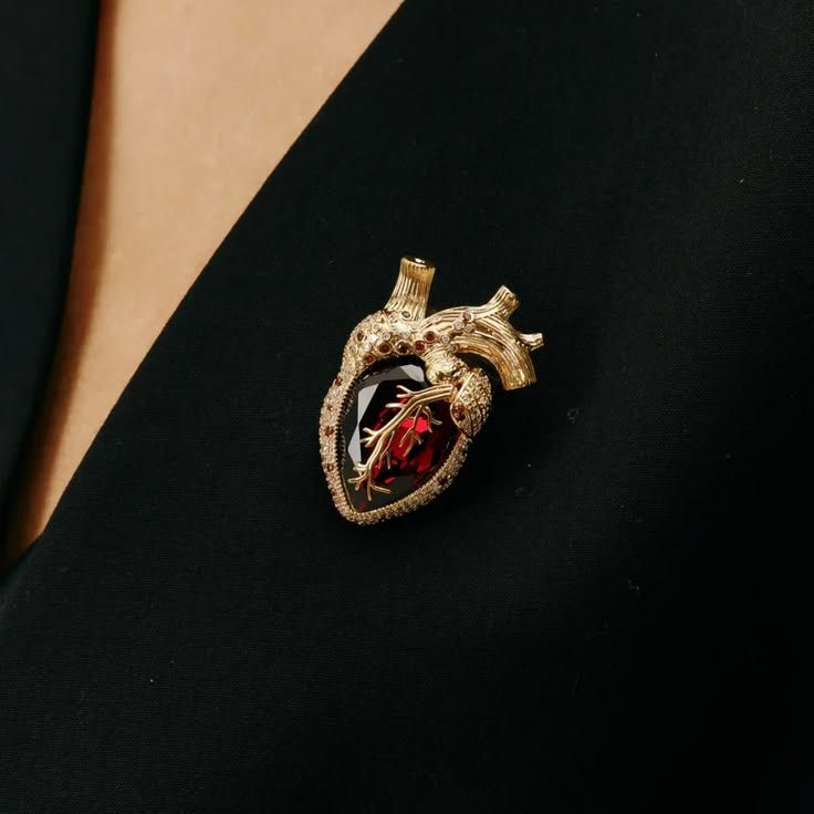 HerodotusWave's tweet photo. Hormtn Cor Vitae brooch. https://t.co/1nUUoehMjO