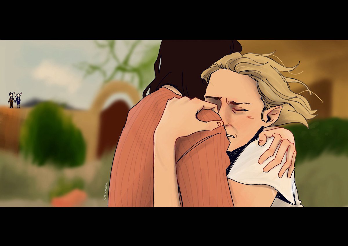 brainlesssalmon's tweet photo. it was so hard to draw her like that.. my baby💔💔 
#pluribusredraw #pluribus https://t.co/s9uPK4ierU