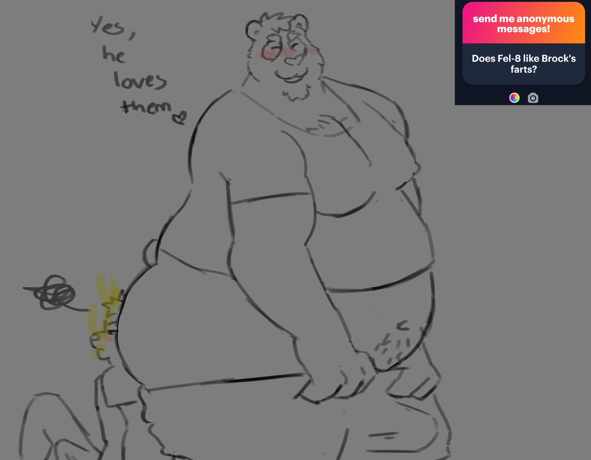 BrockyDaPanda's tweet photo. This ask features:

🐼Brock
🐱Fel-8

Eee, was fun to answer it https://t.co/YkQQqhecio