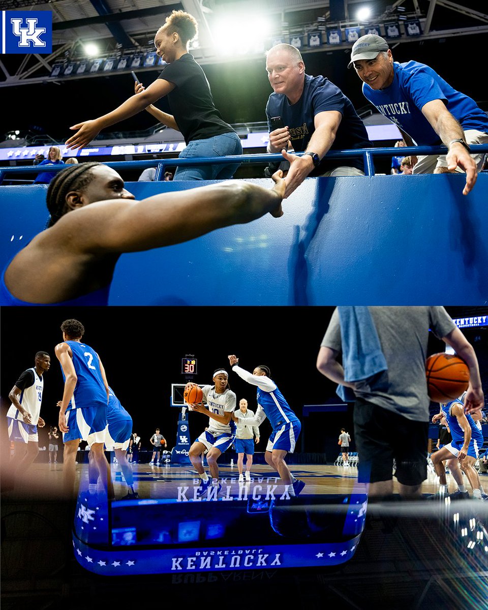 KentuckyMBB's tweet photo. Consider this a preview 👀
Thanks for pulling up, #BBN! https://t.co/zGMhz1jlND