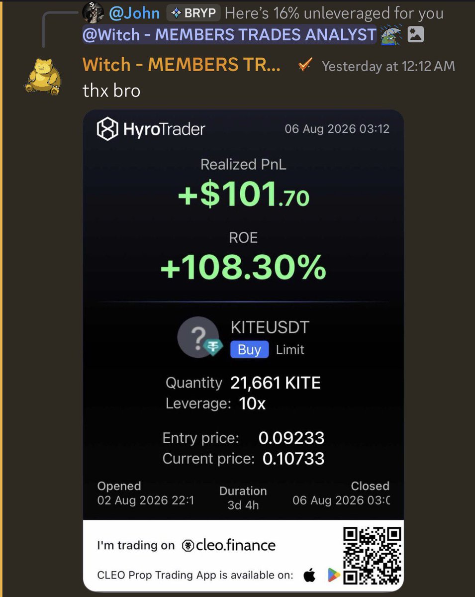 Bryptotraders's tweet photo. Hereβs some trades from our discord using @hyrotrader_com . Use our link and save 10% and join our discord. How to join our discord? Link is in our bio.
https://t.co/Vhc5sfiIDJ
#Funded #Crypto #Futures #CryptoDiscord https://t.co/cBl5LGa4Q0