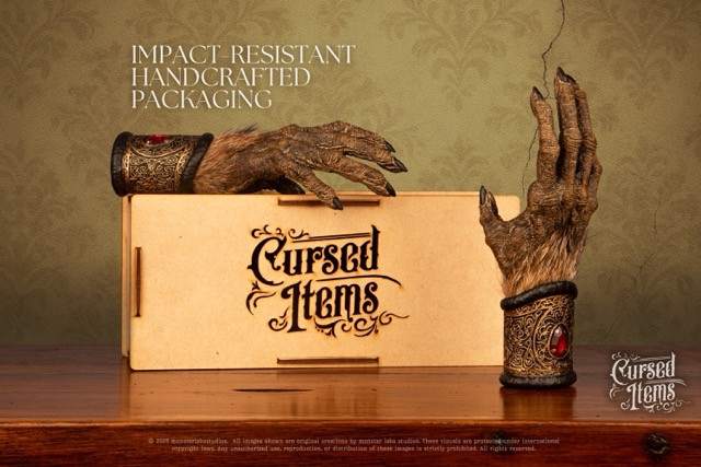 CollectPCS's tweet photo. Cursed Items: The Monkey's Paw is now available for pre-order →  https://t.co/BFg6A03cL1

#CursedItems #MonkeysPaw #OccultArt #HandcraftedArt #CollectibleFigures #MonsterLabsStudio #PCSStatues #PremiumCollectibleStudio https://t.co/6NLwd5XgwH