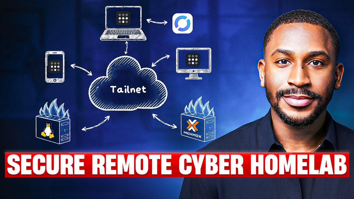 daycyberwox's tweet photo. Need secure access to your homelab while you’re away?

Here’s how I use @Tailscale + @rustdesk for remote Proxmox, SSH, file sharing, and more.

Full setup 👇🏾
https://t.co/wleCuFg2ON https://t.co/fXttb9Ug7X