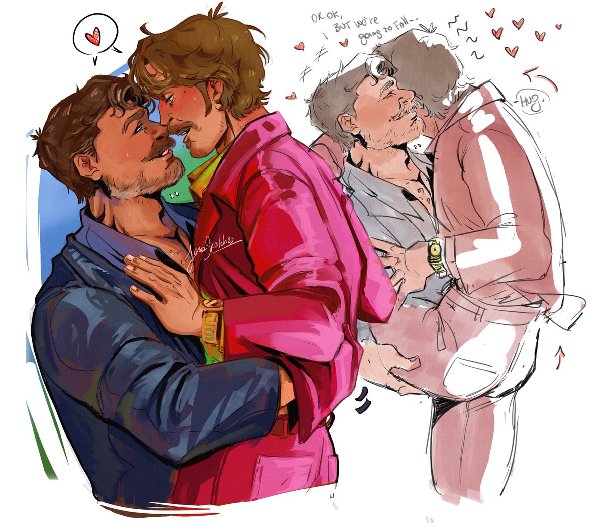 JeraSketches_'s tweet photo. 🩷
#HealyMarch #TheNiceGuys https://t.co/kZl0a6zMeY
