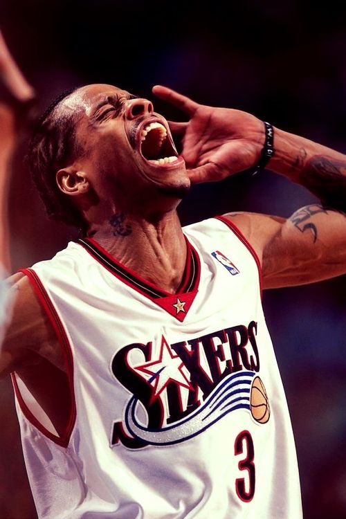 NotoriousJesse's tweet photo. 👀 UNC Tar Heel Brown was called “Iverson clone”… &amp; he loves Iverson… he even strikes the Iverson “I Can’t Hear You” gesture!! 🧏‍♂️
A.I. was “The Answer” for the Jordan-less NBA &amp; Philly… Terrence Brown is The Answer for UNC basketball!! 
the Answer 2.0 aka Baby Answer! https://t.co/Jv6AIEpmyS