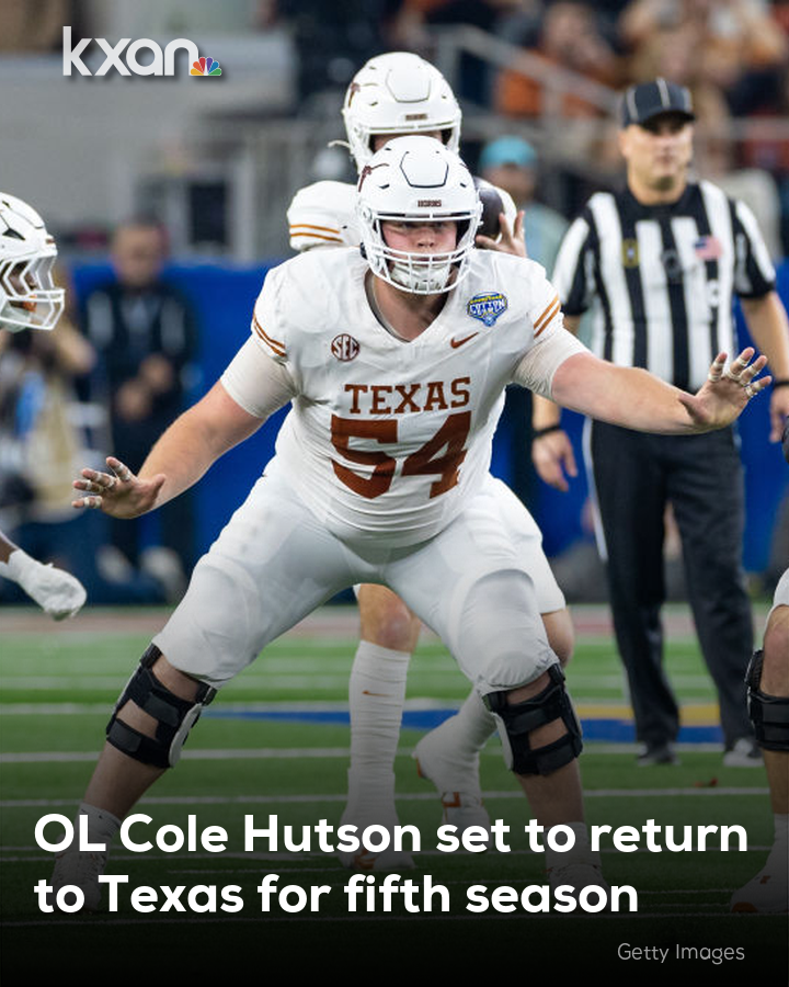KXAN_News's tweet photo. After filing a lawsuit against the NCAA in July, Cole Hutson has regained a fifth year of eligibility and is set to rejoin Texas for the 2026 season.

Full story ⬇️

https://t.co/cZYuQiKrT2 https://t.co/ceRjJU8M7d