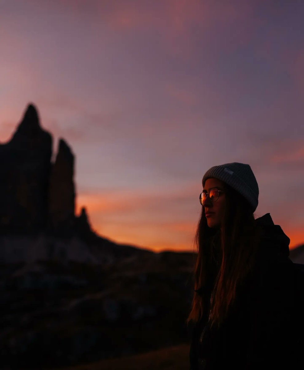colekeith2971's tweet photo. Maike approaches the giant peaks of Tre Cime di Lavaredo https://t.co/hGT7VOdc9t