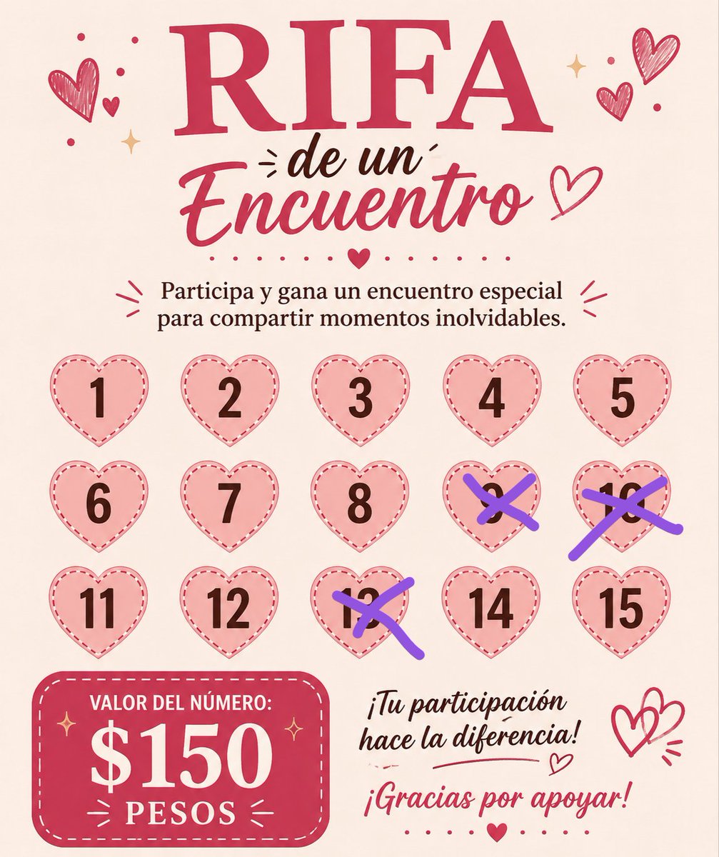 magiimady32122's tweet photo. Chicos ya están disponibles los números para la rifa , quien guste les pasó el número de cuenta al dm 😏👌 https://t.co/XdN6vj1Bm8