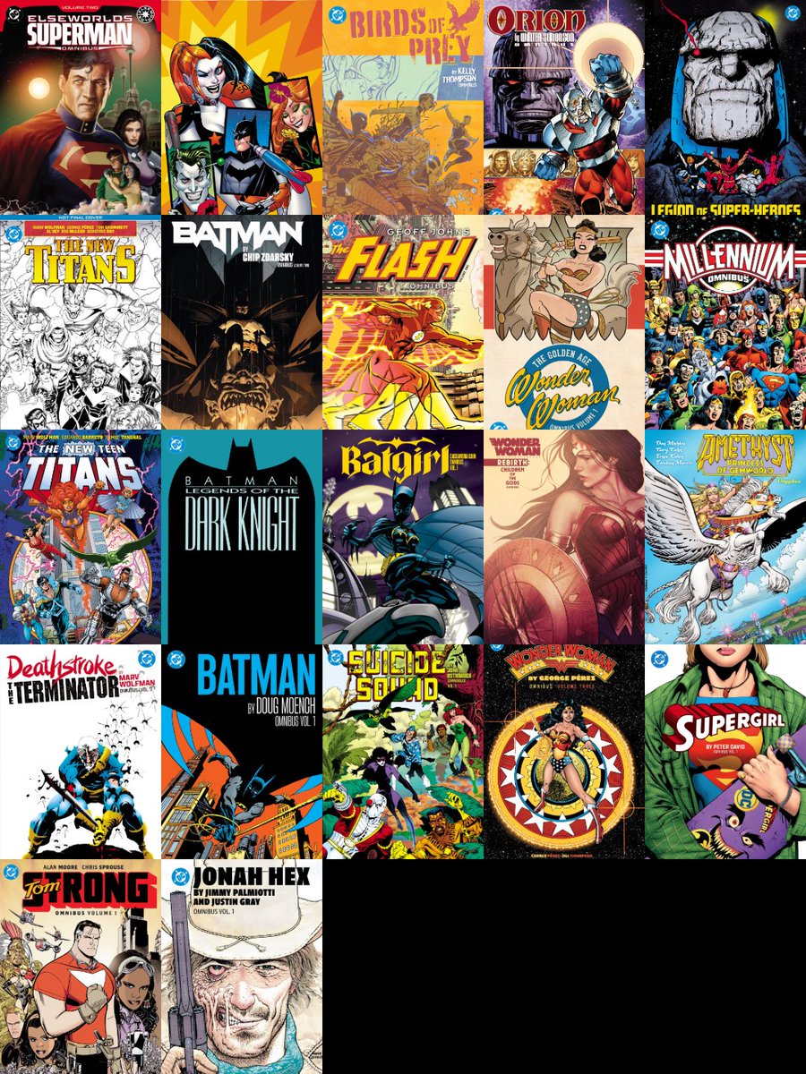 iREUS_SA's tweet photo. All announced DC omnibuses for 2027 so far! https://t.co/2PHA79XXP7