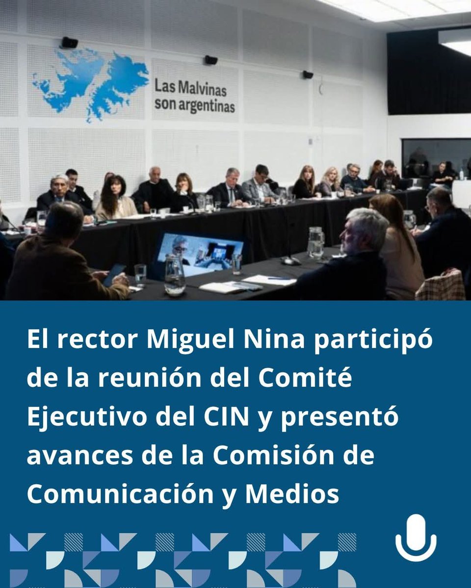 unsafm's tweet photo. El rector de la UNSa, Mg. Miguel Nina, participó de la reunión del Comité Ejecutivo del Consejo Interuniversitario Nacional, donde se abordaron temas claves para el sistema universitario y se avanzó en la organización del 96º Plenario de Rectoras y Rectores (3 y 4 de septiembre). https://t.co/syi2oK1gxB