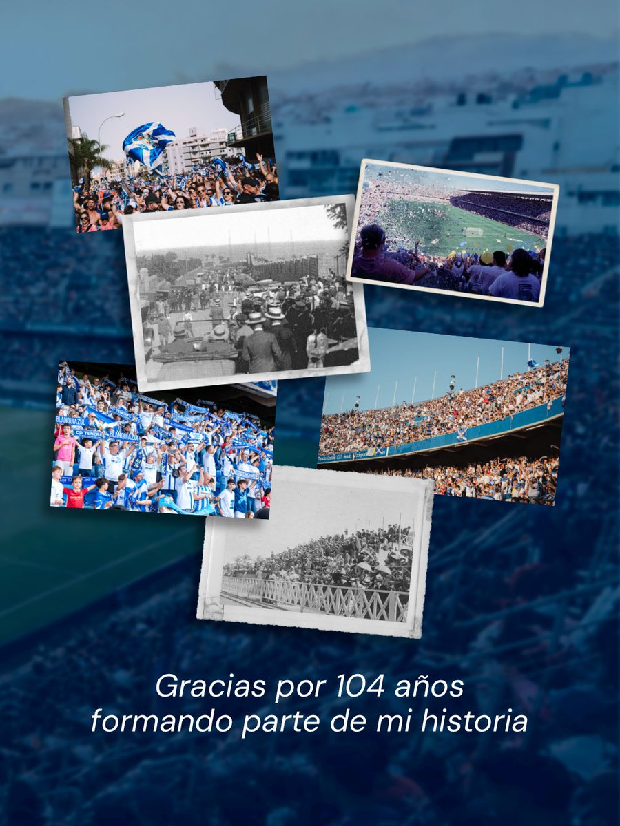 CDTOficial's tweet photo. ¡Buenos días, #blanquiazules!

🤍 𝟏𝟎𝟒 𝐚𝐧̃𝐨𝐬 𝐉𝐔𝐍𝐓𝐎𝐒 💙

𝐻𝑒 𝑣𝑖𝑠𝑡𝑜 𝑔𝑒𝑛𝑒𝑟𝑎𝑐𝑖𝑜𝑛𝑒𝑠 𝑒𝑛𝑡𝑒𝑟𝑎𝑠 𝑣𝑒𝑠𝑡𝑖𝑟 𝑒𝑠𝑡𝑜𝑠 𝑐𝑜𝑙𝑜𝑟𝑒𝑠...

𝐻𝑒 𝑠𝑢𝑓𝑟𝑖𝑑𝑜 𝑐𝑜𝑛 𝑐𝑎𝑑𝑎 𝑑𝑒𝑟𝑟𝑜𝑡𝑎 𝑦 𝑡𝑎𝑚𝑏𝑖𝑒́𝑛 ℎ𝑒 𝑐𝑒𝑙𝑒𝑏𝑟𝑎𝑑𝑜 𝑐𝑎𝑑𝑎 𝑙𝑜𝑔𝑟𝑜...

𝐺𝑟𝑎𝑐𝑖𝑎𝑠 𝑝𝑜𝑟 𝟏𝟎𝟒 𝐚𝐧̃𝐨𝐬 𝑓𝑜𝑟𝑚𝑎𝑛𝑑𝑜 𝑝𝑎𝑟𝑡𝑒 𝑑𝑒 𝑚𝑖 ℎ𝑖𝑠𝑡𝑜𝑟𝑖𝑎.

#104AñosCDT #TanNuestro #AporLaSegunda