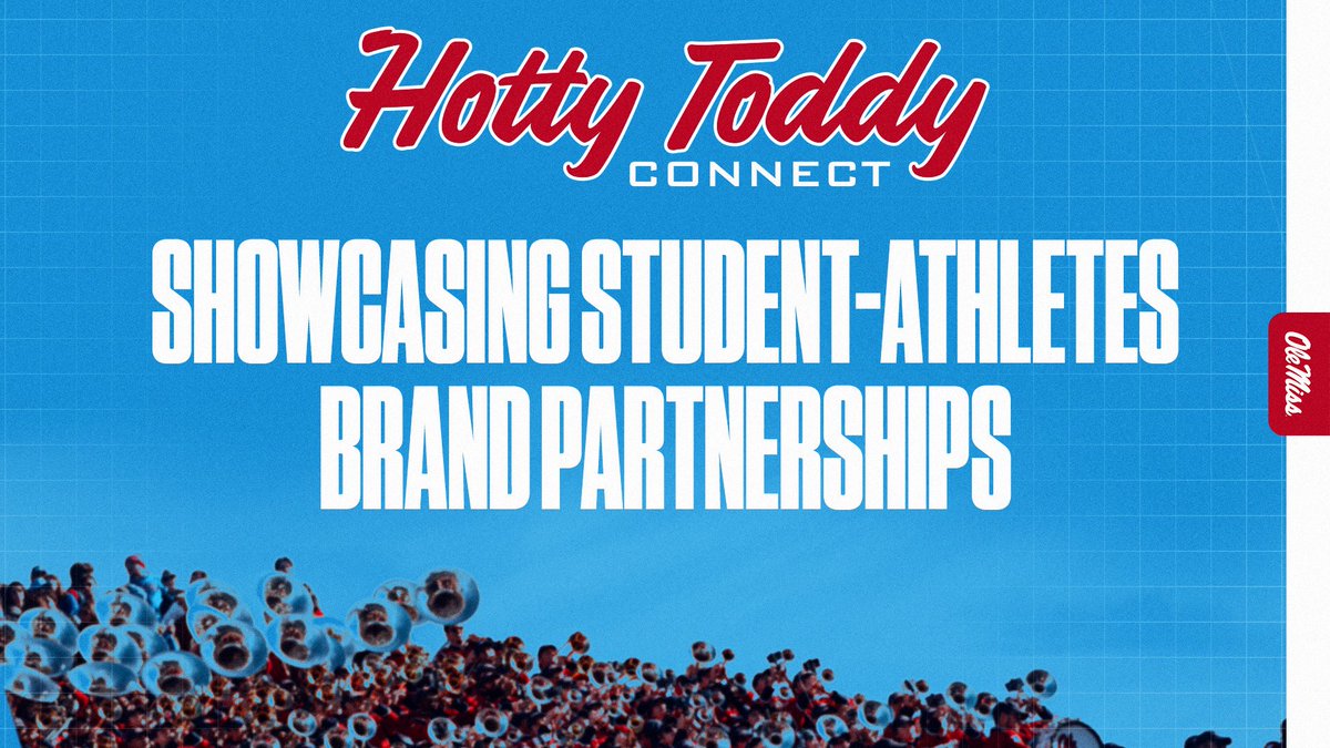hottytoddycnct's tweet photo. Introducing Hotty Toddy Connect 🔴🔵

Bringing together Ole Miss student-athletes and the business community. Together, we’re helping student-athletes build their brands while showcasing the national reach of @OleMissSports 

Follow to stay up-to-date! #HottyToddy https://t.co/nKGqcnfyJO