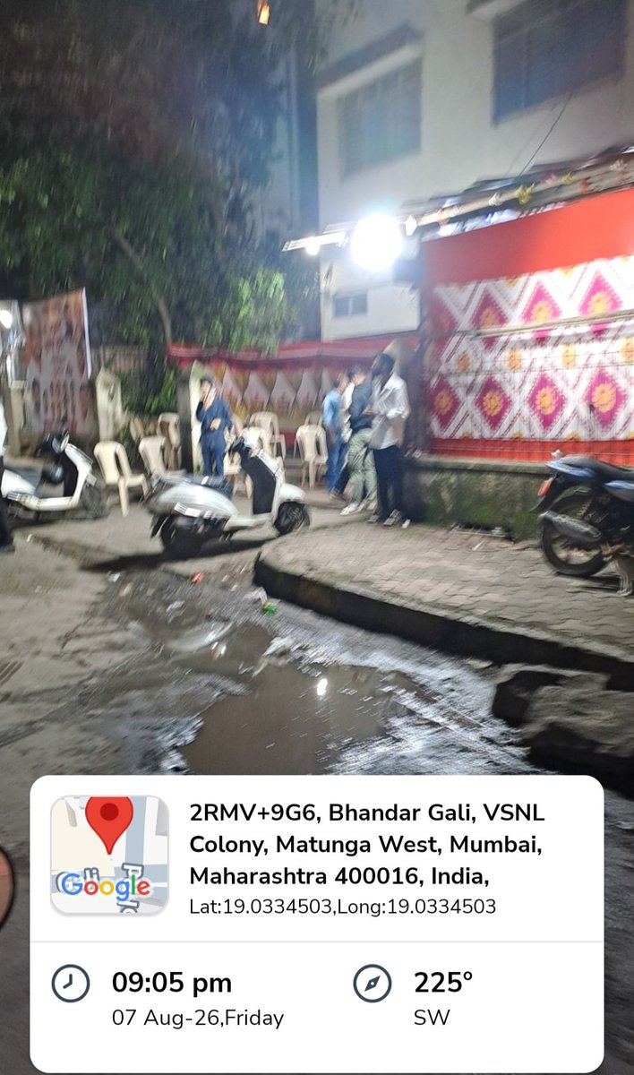 krantiraul's tweet photo. @mumbaimatterz @mybmc @mybmcWardGN @mybmcWardGN.. infact rented their premise for bday party to be held..guess with full light and sound permission https://t.co/GRYXgOifZt