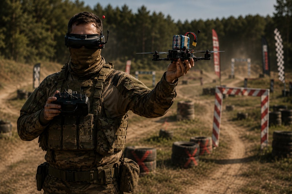 DroneClub_pl's tweet photo. #COMBATFPV 10 października 2026 dwudziestu pilotów wystartuje w czymś, czego w  Polsce jeszcze nie było: pierwszych ogólnokrajowych zawodach COMBAT FPV https://t.co/D7ziCzqpwq https://t.co/NOntVBrMES