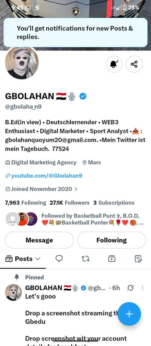 SultanDada10's tweet photo. @Basketballpunt3 @gbolaha_n9 9021353067
Opay
Dada https://t.co/Z3e00zPUxB