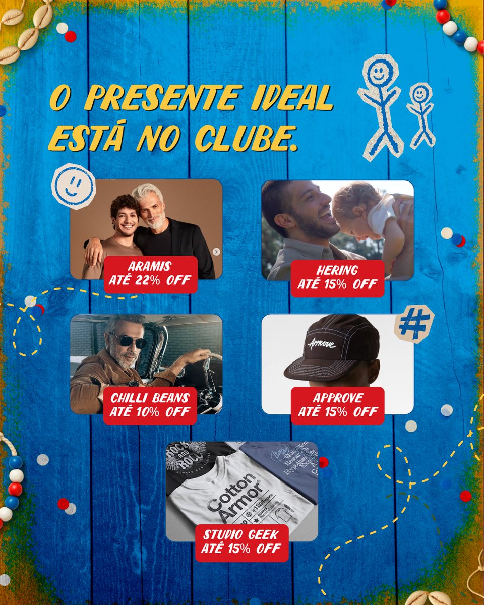 ecbahia's tweet photo. 😉 Alô Sócio Esquadrão! Ofertas de #DiaDosPais dentro da rede #ParceirosDeAço! Acesse https://t.co/0DtUnLCPyL e aproveite. #AssociouBrocou #BBMP https://t.co/psWMYZffAM