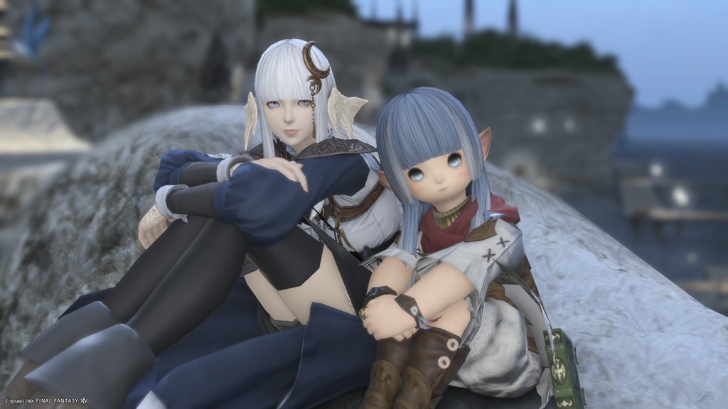 asune_ff14's tweet photo. 一度やってみたかったやつw https://t.co/BiaczCrrSU
