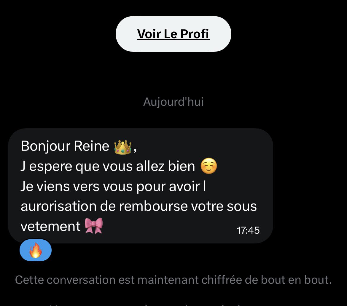 Sarakhlo666's tweet photo. Ce genre de message que j’adore. 🥰 https://t.co/cUyvyDbiHS