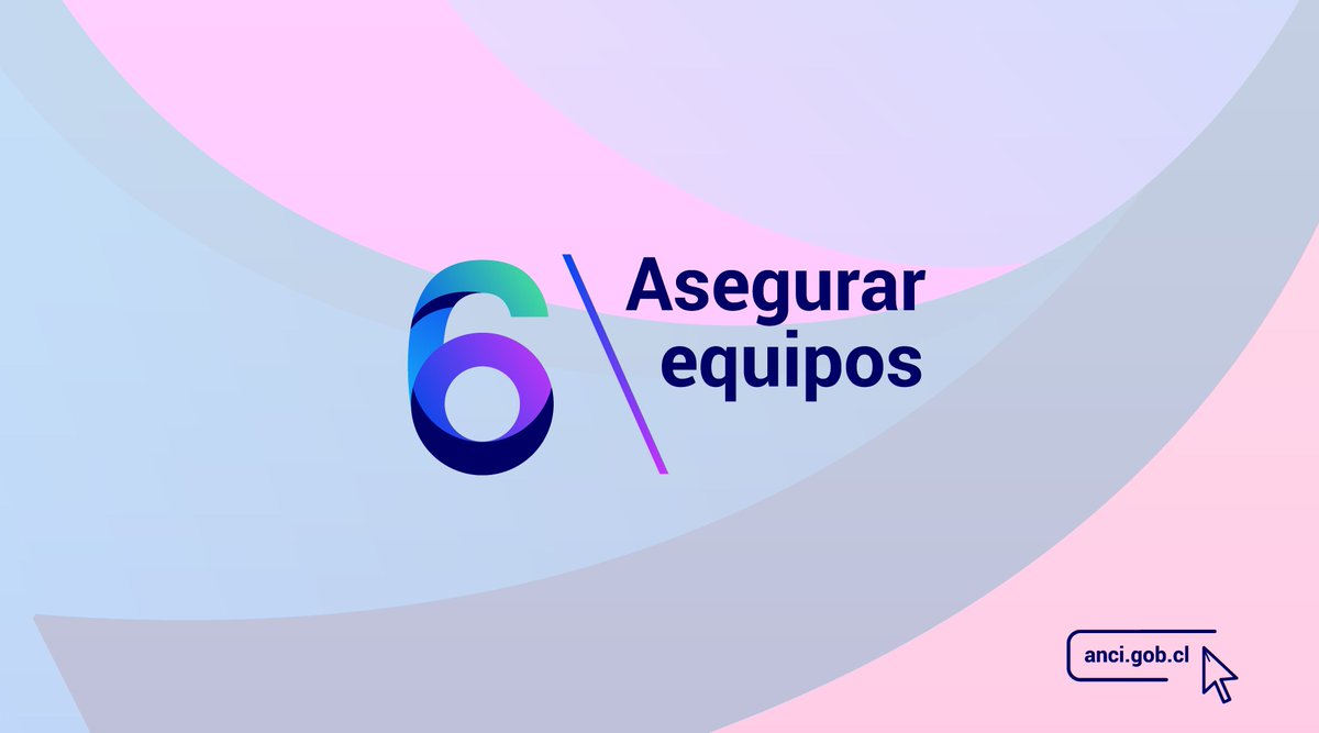 ANCIChile's tweet photo. ¡Inscríbete ya! ➡️ Seguimos con las charlas de 𝗟𝗼𝘀 𝟵 𝗕𝗮́𝘀𝗶𝗰𝗼𝘀 de la Agencia Nacional de Ciberseguridad (#ANCI) con "Asegurar equipos" este 24 de agosto: https://t.co/shHH3vRoNM
💪🏼 En esta charla revisaremos los aspectos fundamentales para proteger equipos. https://t.co/aopzPKasje