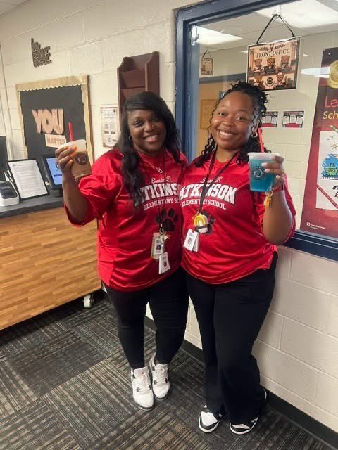 atk_alltheway's tweet photo. We LOVE 7 Brew! A HUGE thank you for donating an amazing variety of drinks to our ATK family! It was definitely a LUCKY FRIDAY! And HEYYYY… WE MADE IT! Week ONE of the 2026–27 school year is officially in the books! 🐻🔥 #ATK https://t.co/JQPjtFNA43