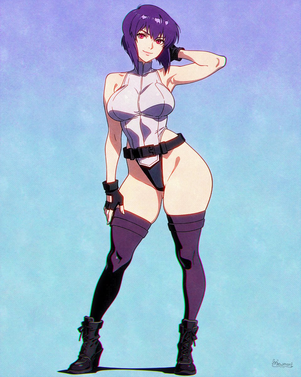 mewmoriart's tweet photo. Motoko https://t.co/ZZQG9wrDES