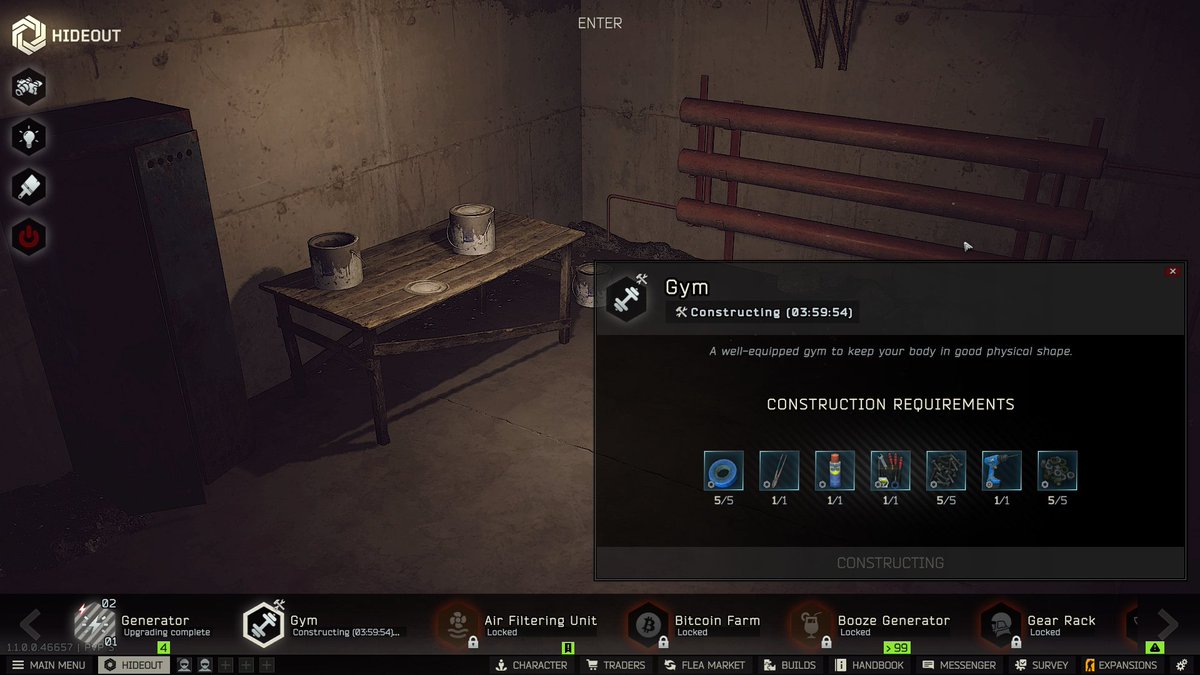 Azareeltv's tweet photo. in 4 hours i have the gym if anyone wanna use it? #kordbreach #EscapefromTarkov https://t.co/W7Hy2aKjFJ