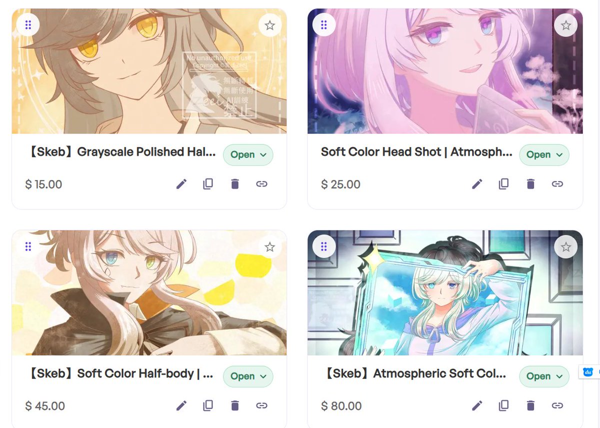 Zeei_0710's tweet photo. I also take commissions on #commissionsGG!
ᕙ( •̀ ᗜ •́ )ᕗ Come check my commission service if you’re on this platform!
https://t.co/U7aAvnVoM7
#CommissonOpen #CMSopen https://t.co/9aQeJPhUHu