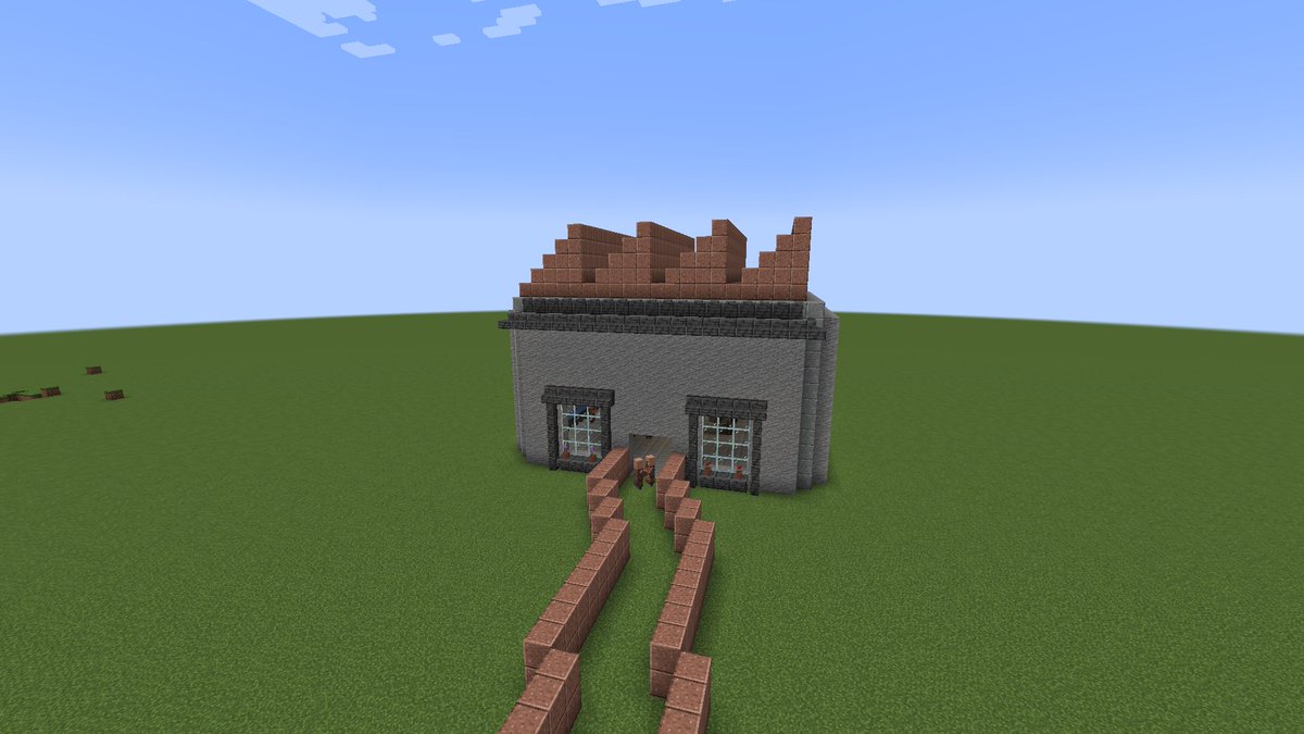 usyakv's tweet photo. 工場をつくりました！　＃マインクラフト https://t.co/fC6YR1q7En