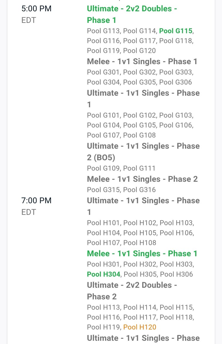 Its_Sunfish's tweet photo. RT TO SAVE SOMEBODY'S EXPERIENCE AT SUPERNOVA

DO NOT FOLLOW THE TIME THATS POSTED UNDER "YOUR EVENTS" 

FOR SOME REASON ITS JUST SHOWING ALL EVENTS START TIME, SCROLL DOWN AND LOOK FOR THE HIGHLIGHTED GREEN!!!

I had many people miss their pool/DQ because they were unaware https://t.co/p2yL0CQG24
