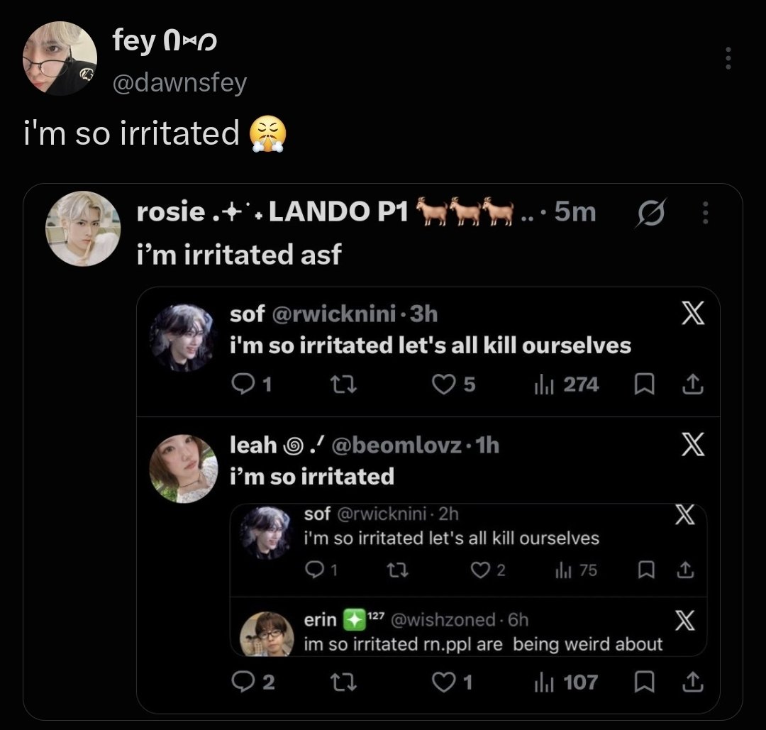 neulbuns's tweet photo. im irritated af asf as fuck https://t.co/jNpjJxP3PO