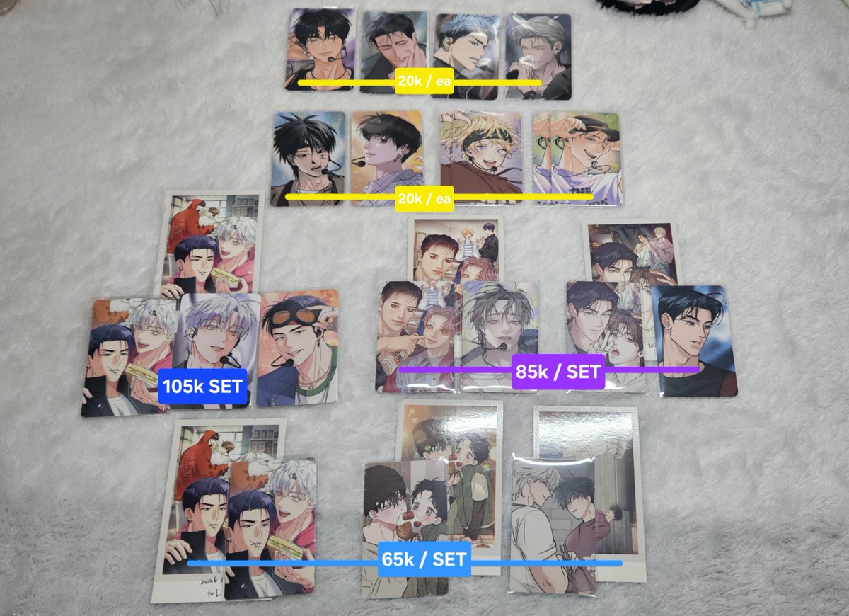 LsyAng27's tweet photo. WTS
RPC SPAKLZ, Crossover Snap SPAKLZ,  Studio Pack LTIT / Low Tide In Twilight, Trading Card Lezhin

- Price in pict (exc admin 🍊 &amp; packing)
- Keep event ✅️
- Dom Kalteng

#warungbl #warungmanhwa https://t.co/dwgJfw8nMT