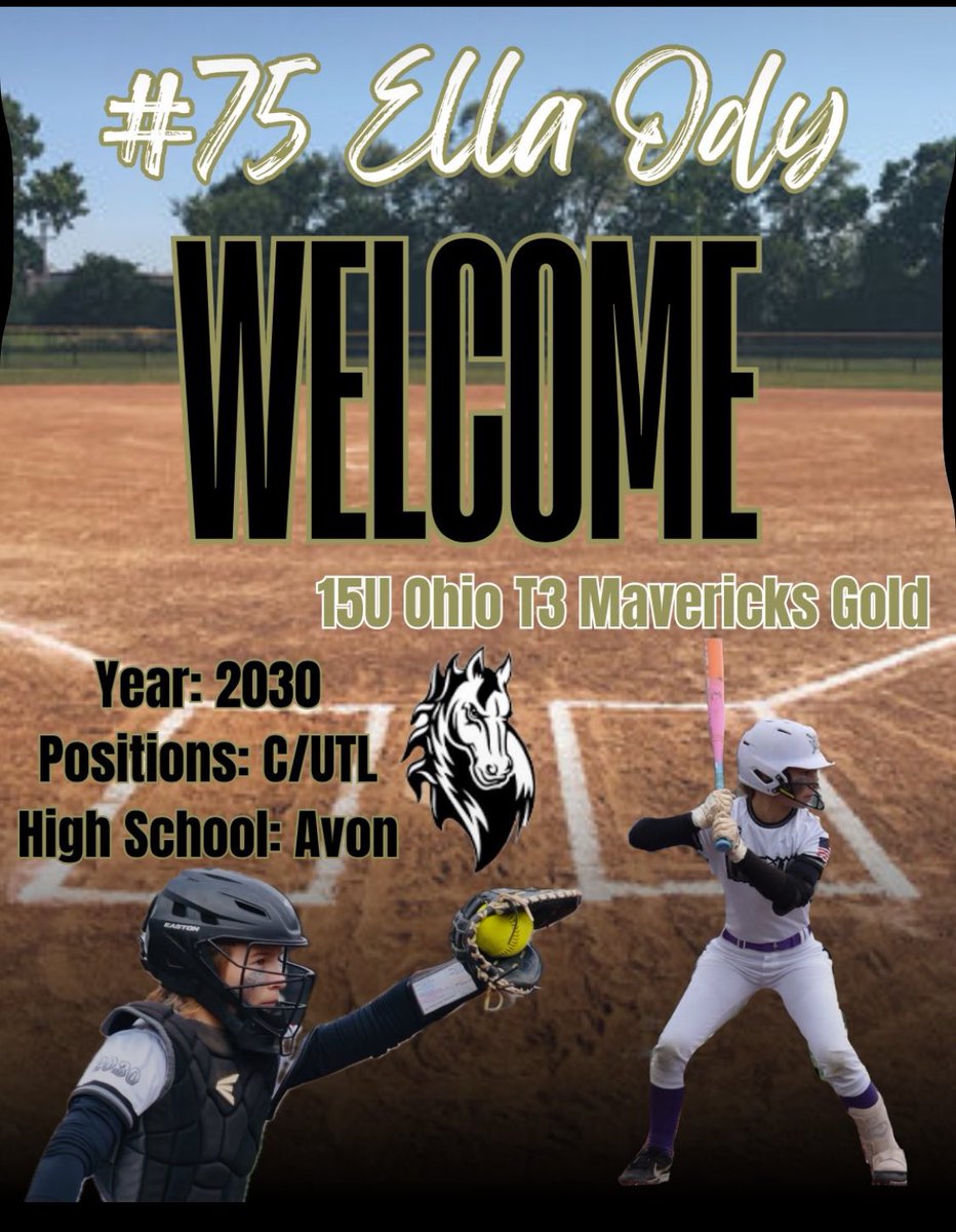 EllaOdy's tweet photo. New Chapter for me! So excited! 
@16UOHT3MavsGold 
@avon_softball https://t.co/6xPjRUT9Ik
