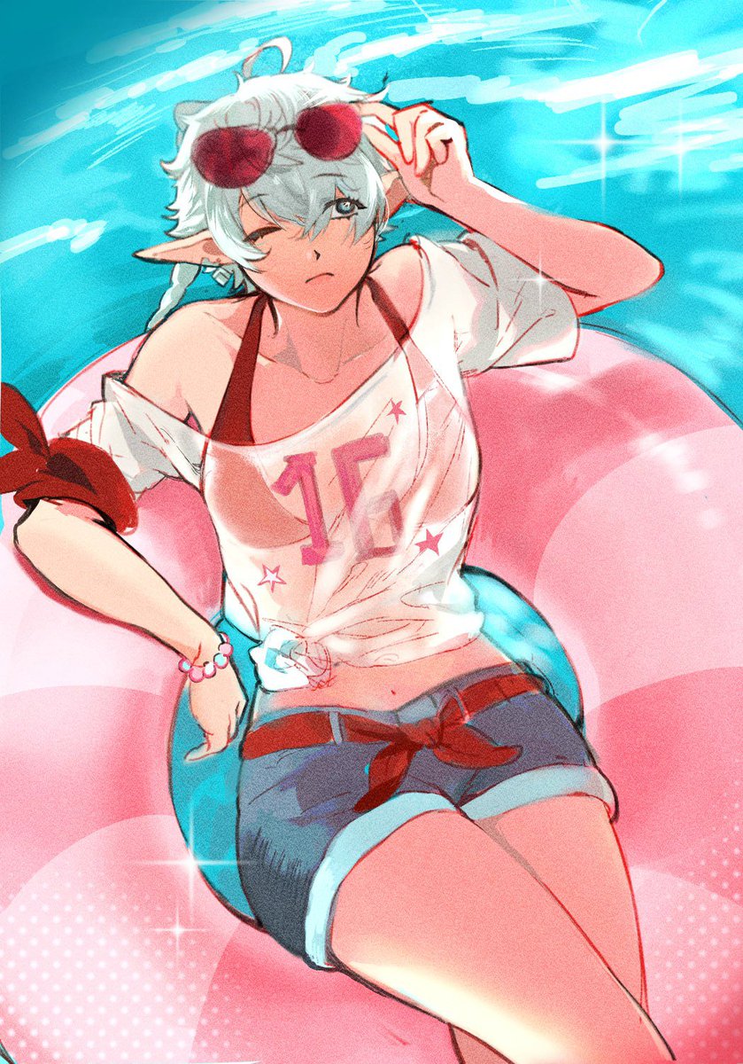 Gabbalabala's tweet photo. alisaie in summer wear but i lost motivation to finish it up so

#ff14 https://t.co/FO882XSlnb