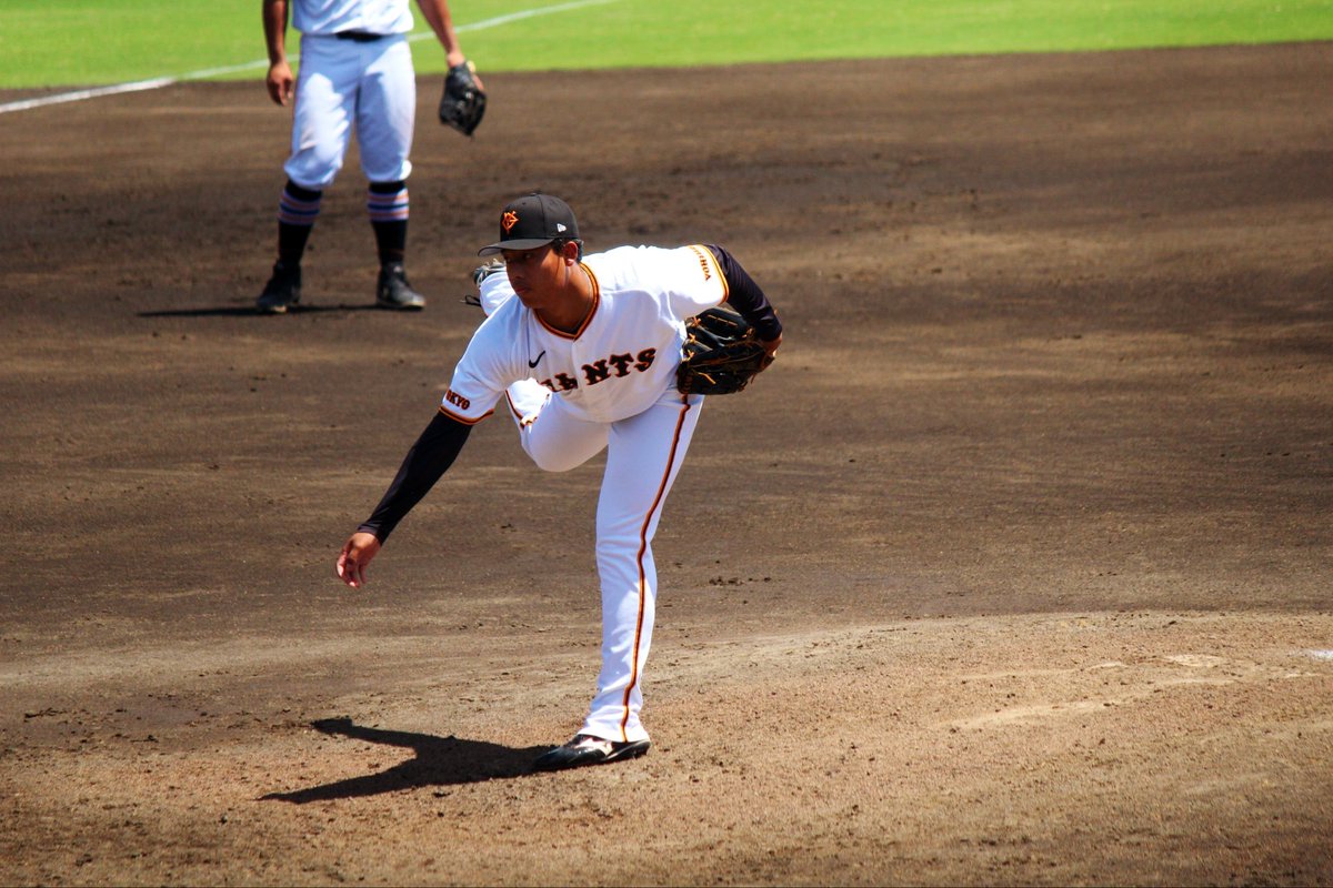 shizux22's tweet photo. 2026.08.07 vs拓殖大学
ずっと見たかった圭晋くん⭐️‼️
 #鈴木��晋  #巨人  #giants https://t.co/ZYmBp3cPBz